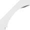 Ekena Millwork 5-in. W x 6-in. D x 6-in. H Imperial Architectural Grade PVC Knee Brace BRCP05X06X06IMP - alternate 6